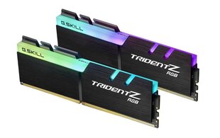 G.Skill Trident Z RGB, 16GB (2x8GB), DDR4, 2400MHz, CL15 kaina ir informacija | Operatyvioji atmintis (RAM) | pigu.lt