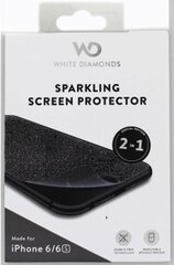 White Diamonds Sparkling Защитная пленочка для экрана с эффектом блеска для Samsung G920 Galaxy S6 (2 шт.) цена и информация | Защитные пленки для телефонов | pigu.lt