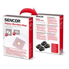 Мешки для пыли Sencor SVC8 (5шт +1 микрофильтр) цена и информация | Аксессуары для пылесосов | pigu.lt