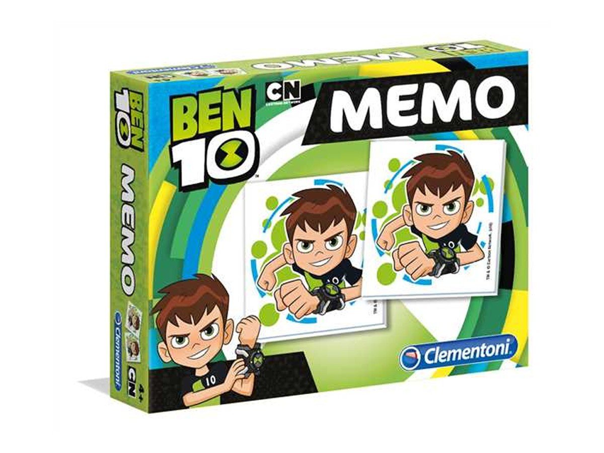 Atminties lavinimo kortelės Clementoni Benas Tenas (Ben 10) kaina ir informacija | Stalo žaidimai, galvosūkiai | pigu.lt