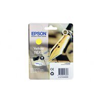 Epson No.16XL HC (C13T16344010), geltona kasetė rašaliniams spausdintuvams, 6,5 ml, 450 psl. kaina ir informacija | Kasetės rašaliniams spausdintuvams | pigu.lt