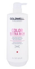 Шампунь для окрашеных волос Goldwell Color Extra Rich, 1000 мл цена и информация | Шампуни | pigu.lt
