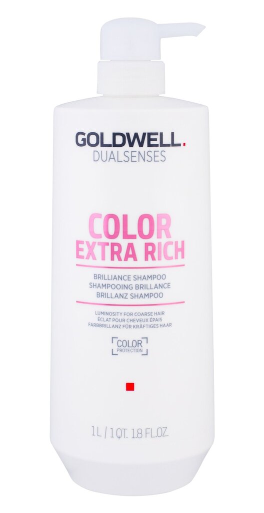 Šampūnas dažytiems plaukams Goldwell Dualsenses Color Extra Rich, 1000 ml цена и информация | Šampūnai | pigu.lt