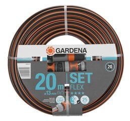 Шланг с соединителями Gardena Comfort Flex, 13 мм (1/2") цена и информация | Оборудование для полива | pigu.lt