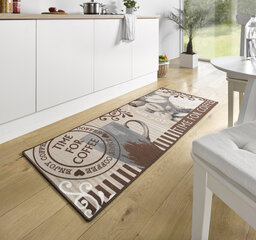 Hanse Home virtuvinis kiliminis takelis  Time for Coffee, 67x180 kaina ir informacija | Kilimai | pigu.lt