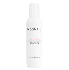 Nagų lako valiklis NeoNail Acetone UV Gel Polish Remover, 100 ml цена и информация | Лаки, укрепители для ногтей | pigu.lt