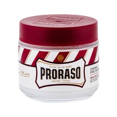 Raminantis skutimosi kremas Proraso Crema Pre Barba 100 ml kaina ir informacija | Skutimosi priemonės ir kosmetika | pigu.lt