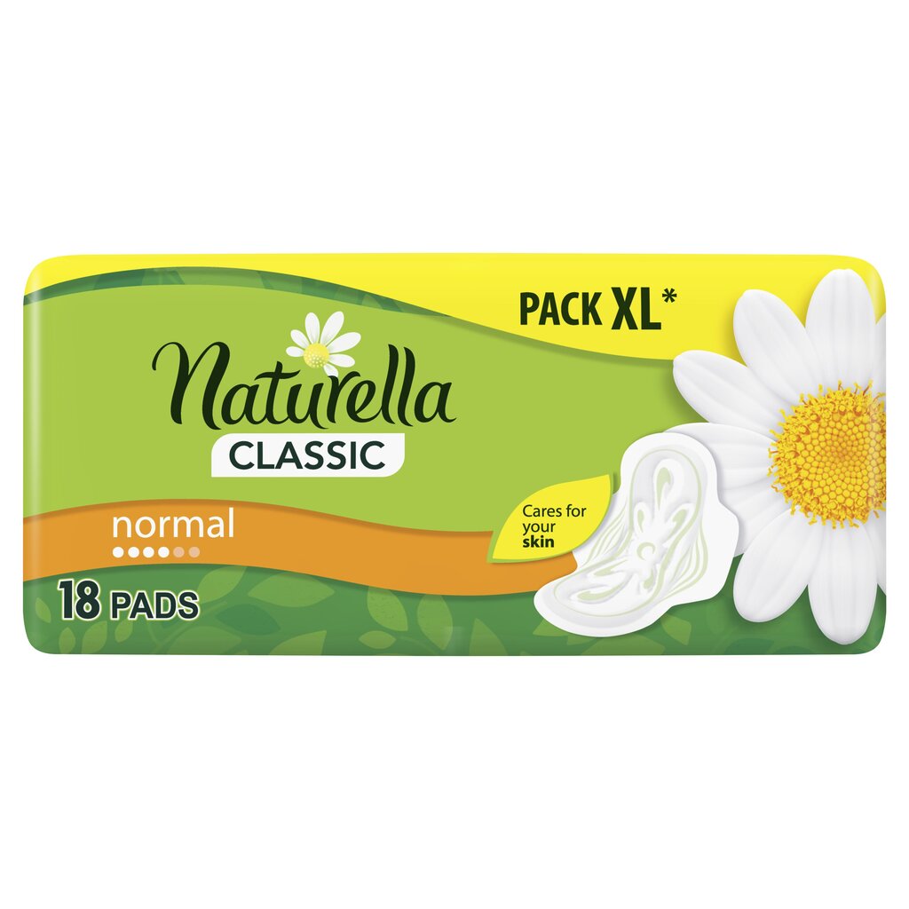 Higieniniai paketai Naturella Normal Plus 18 vnt цена и информация | Tamponai, higieniniai paketai, įklotai | pigu.lt