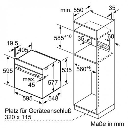 Siemens HB634GBW1 цена и информация | Orkaitės | pigu.lt