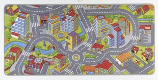 Hanse Home vaikiškas kilimas  Smart City, 90x200 cm   kaina ir informacija | Kilimai | pigu.lt