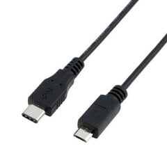 Akyga AK-USB-16, USB-C/Micro USB, 1 m kaina ir informacija | Kabeliai ir laidai | pigu.lt