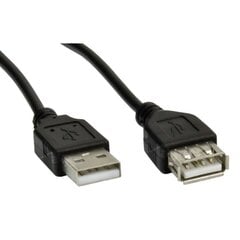 Akyga AK-USB-19, USB-A, 3 m kaina ir informacija | Kabeliai ir laidai | pigu.lt