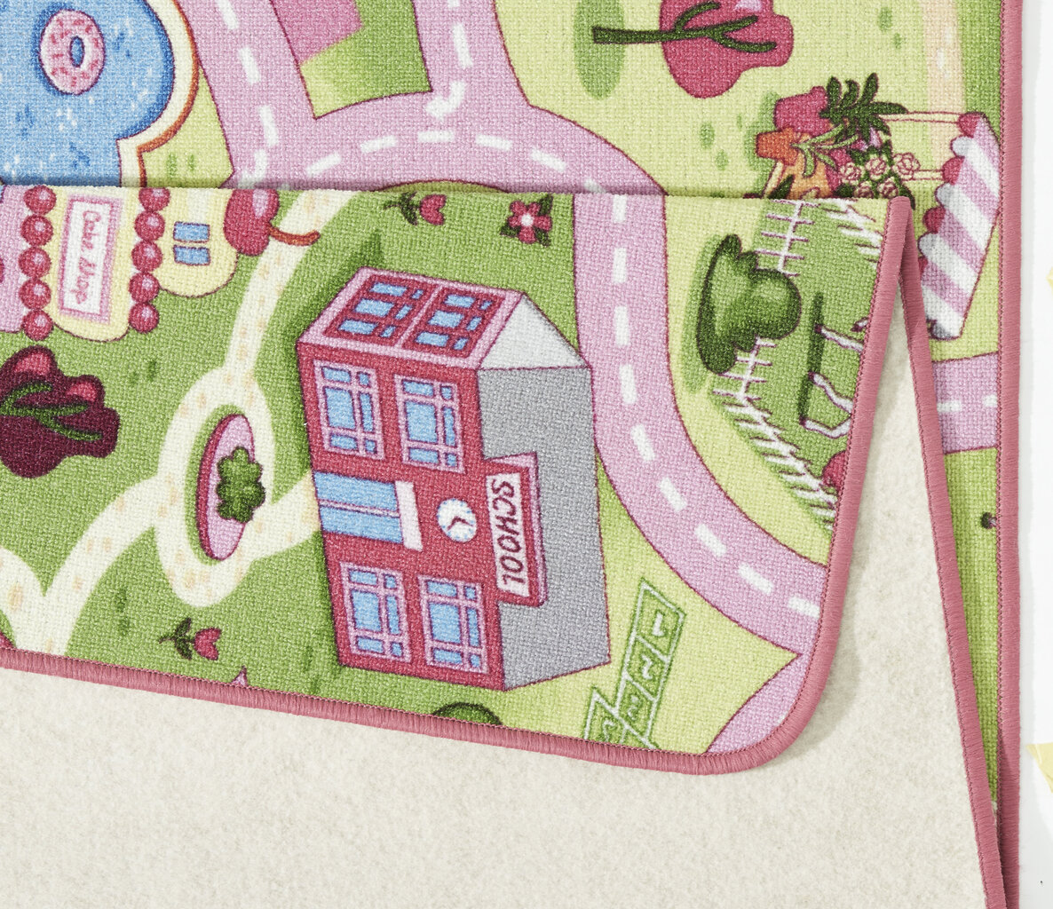 Hanse Home vaikiškas kilimas  Sweet Town, 140x200 cm   цена и информация | Kilimai | pigu.lt