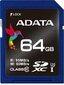 ADATA ASDX64GUI3V30S-R, 64GB kaina ir informacija | Atminties kortelės fotoaparatams, kameroms | pigu.lt