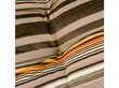 Atraminė pagalvė paletėms Termi, ruda/oranžinė kaina ir informacija | Pagalvės, užvalkalai, apsaugos | pigu.lt