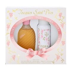 Kosmetikos rinkinys Urlic De Varens Indra EDP moterims: kvapusis vanduo 100 ml + purškiamas dezodorantas 125 ml kaina ir informacija | Kvepalai moterims | pigu.lt