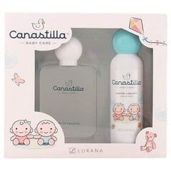 Набор Luxana Canastilla для детей: туалетная вода EDT, 100 мл + жидкое мыло, 150 мл цена и информация | Духи для детей | pigu.lt