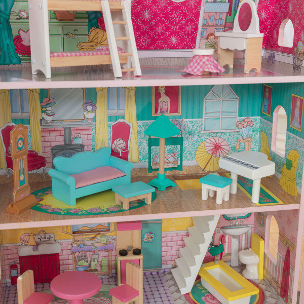 Lėlės namas Kidkraft Abbey Manor, 65941 kaina ir informacija | Žaislai mergaitėms | pigu.lt