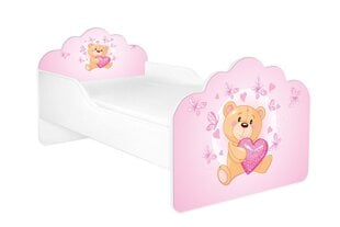 Детская кровать с матрасом POLA 23, 140x70 см цена и информация | Детские кровати | pigu.lt
