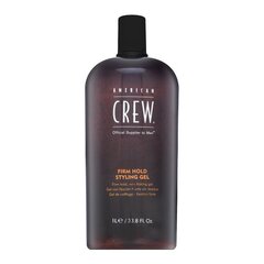 Plaukų želė American Crew Firm Hold Styling Gel, stipri fiksacija, 1000 ml kaina ir informacija | Plaukų formavimo priemonės | pigu.lt