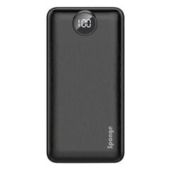 Sponge Energy 20000 Black Power bank kaina ir informacija | Sponge Mobilieji telefonai ir jų priedai | pigu.lt