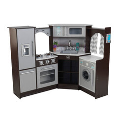 Virtuvėlė Kidkraft Ultimate Corner Play Kitchen with Lights & Sounds 53365 kaina ir informacija | Kidkraft Žaislai vaikams | pigu.lt