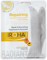 Увлажняющие носки Repair Peach Iroha цена и информация | Кремы, лосьоны для тела | pigu.lt