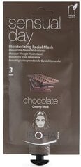 Увлажняющая маска для лица с какао и маслом ши Iroha Sensual Day 25 мл цена и информация | Маски для лица, патчи для глаз | pigu.lt