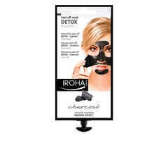 Nuplėšiama detoksikuojanti veido kaukė su anglimi Iroha Black Peel Off 25 ml kaina ir informacija | Veido kaukės, paakių kaukės | pigu.lt