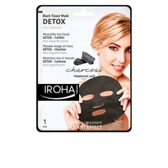 Очищающее средство для лица Detox Charcoal Black Iroha цена и информация | Маски для лица, патчи для глаз | pigu.lt