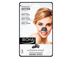 Маска Iroha Detox Black Нос (5 штук) цена и информация | Маски для лица, патчи для глаз | pigu.lt