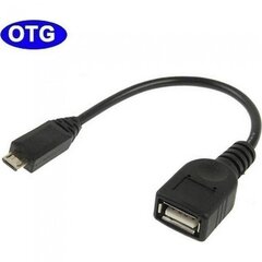 Adapteris Pure2 Micro USB - USB, juodas kaina ir informacija | Adapteriai, USB šakotuvai | pigu.lt