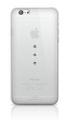Apsauginė nugarėlė White Diamonds Trinity, skirta Apple iPhone 6 / 6S telefonams, skaidri su pilkais Swarovsky​ ​​​​​​kristalais kaina ir informacija | Telefono dėklai | pigu.lt