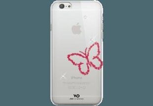 White Diamonds Lipstick Butterfly su Swarovsky kristalais, skirta Apple iPhone 6 / 6S telefonams, skaidri kaina ir informacija | Telefono dėklai | pigu.lt