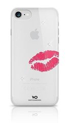 Apsauginė nugarėlė White Diamonds Lipstick Kiss su Swarovsky kristalais, skirta Apple iPhone 6 Plus telefonui, skaidri цена и информация | Чехлы для телефонов | pigu.lt