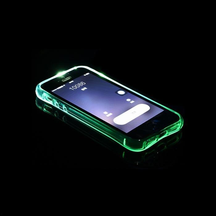 Telefono dėklas Mocco LED Back Case, skirtas Apple iPhone 7 / 8 telefonams, rožinis kaina ir informacija | Telefono dėklai | pigu.lt