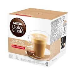 Kavos kapsulės su dėklu Nescafé Dolce Gusto 94314 Espresso Macchiato Decaffeinato, 16 vnt. kaina ir informacija | Kava, kakava | pigu.lt