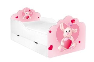 Детская кровать с матрасом и ящиком для постельного белья POLA 30, 160x80 см цена и информация | Детские кровати | pigu.lt