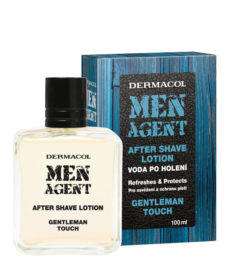 Losjonas po skutimosi Dermacol Men Agent Gentleman Touch 100 ml цена и информация | Skutimosi priemonės ir kosmetika | pigu.lt
