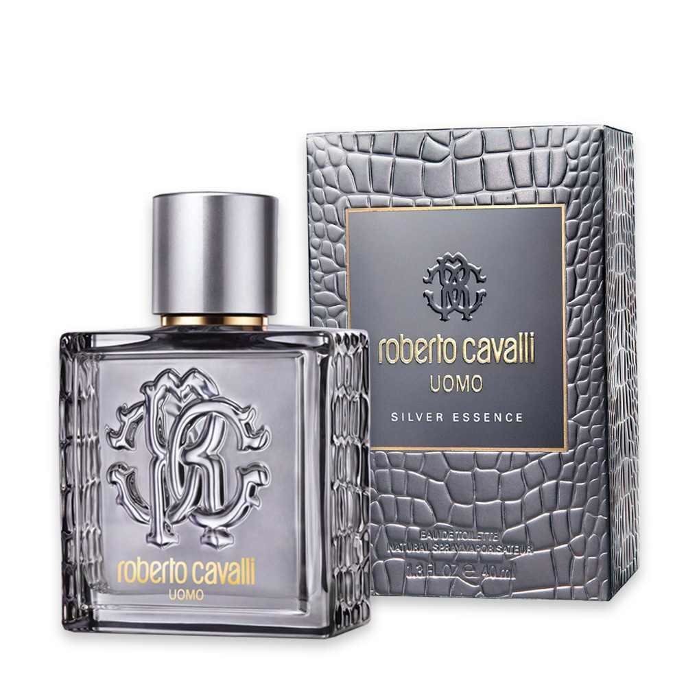 Tualetinis vanduo Roberto Cavalli Silver Essence EDT vyrams 100 ml kaina ir informacija | Kvepalai vyrams | pigu.lt