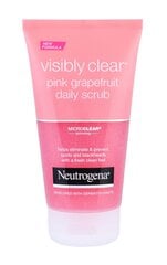 Greifruitų kvapo veido šveitiklis Neutrogena VC Pink Grapefruit 150 ml цена и информация | Средства для очищения лица | pigu.lt