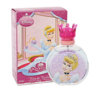 Туалетная вода Disney Princess Cinderella EDT для девочек 100 мл цена и информация | Духи для детей | pigu.lt