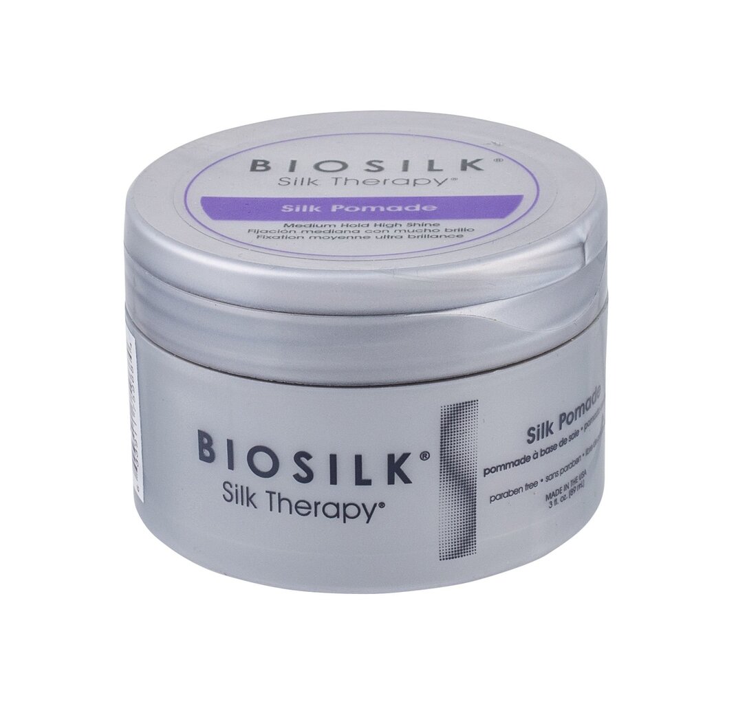 Blizgesio suteikianti plaukų pomada BioSilk Silk Therapy Silk 89 ml цена и информация | Plaukų formavimo priemonės | pigu.lt