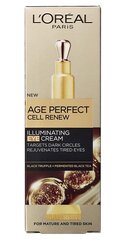 Восстановительный крем для век L'Oreal Paris Age Perfect Cell 15 мл цена и информация | Сыворотки, кремы для век | pigu.lt