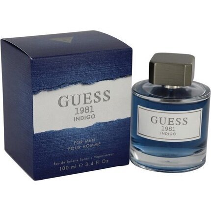 Tualetinis vanduo Guess 1981 Indigo EDT vyrams 100 ml kaina ir informacija | Kvepalai vyrams | pigu.lt