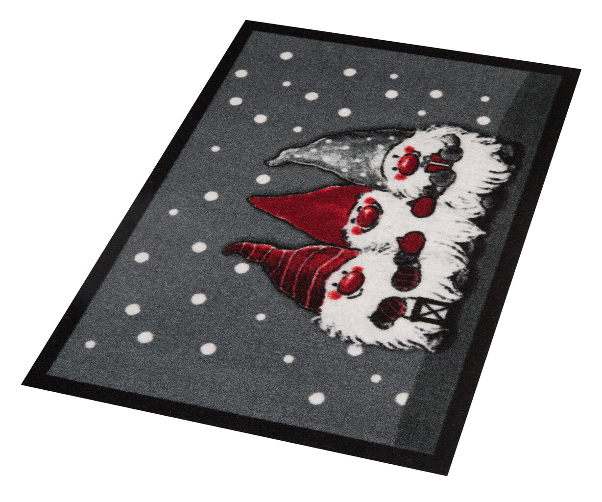 Hanse Home durų kilimėlis Christmas Dwarfes, 40x60 cm цена и информация | Durų kilimėliai | pigu.lt