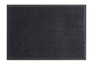 Hanse Home durų kilimėlis Soft & Clean Black, 75x150 cm kaina ir informacija | Durų kilimėliai | pigu.lt