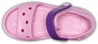 Crocs™ basutės mergaitėms Crocband Sandal, Carnation / Amethyst, rožinės цена и информация | Basutės vaikams | pigu.lt
