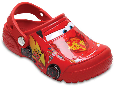 Crocs™ обувь для мальчиков Fun Lab Cars Clog, Flame цена и информация | Детские резиновые сабо | pigu.lt