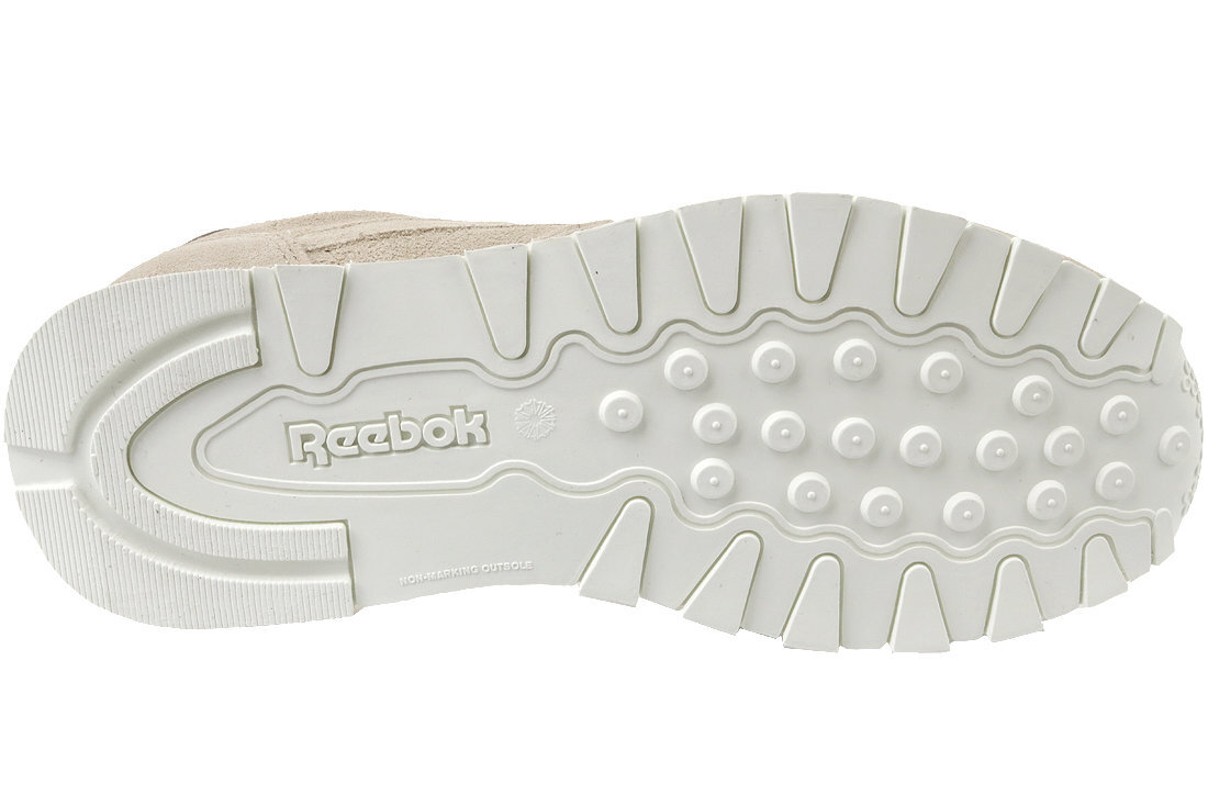 Laisvalaikio batai vaikams Reebok Cl Leather Mcc JR CN0000, rudi kaina ir informacija | Sportiniai batai vaikams | pigu.lt